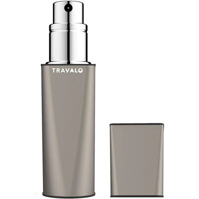 Atomizador recargable gris Travalo Obscura - Difusor de perfume recargable Atomizador recargable gris Travalo Obscura - Difusor de perfume recargable