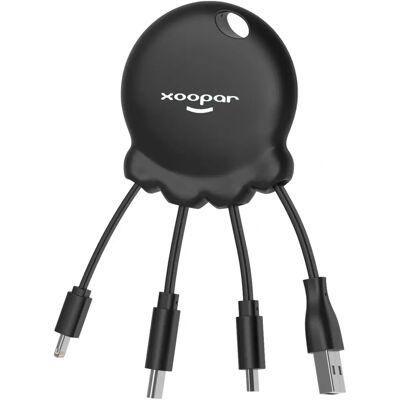 XOOPAR Octopus Booster Powerbank - 1000mAh - USB - MicroUSB - Lightning - USB-C XOOPAR Octopus Booster Powerbank - 1000mAh - USB - MicroUSB - Lightning - USB-C