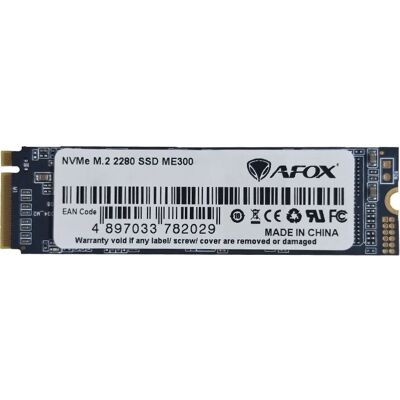 AFOX ME300-256GN SSD - 256GB M.2 PCIe NVMe - Publicité AFOX ME300-256GN SSD - 256GB M.2 PCIe NVMe - Publicité