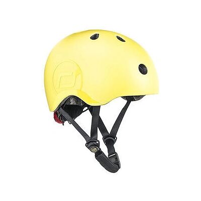 Kask dla dzieci Scoot & Ride - cytryna Kask dla dzieci Scoot & Ride - cytryna