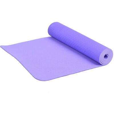 Matą do jogi FA Sports z dwiema stronami - Fioletowa - 183x61x0.6 cm Matą do jogi FA Sports z dwiema stronami - Fioletowa - 183x61x0.6 cm