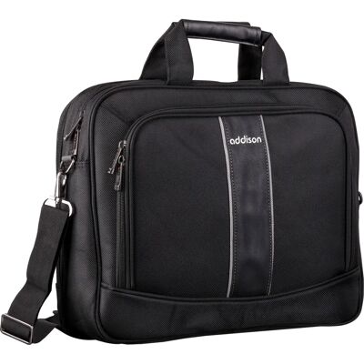 Malette pour ordinateur Addison 309014 Noir Monochrome - Publicité Malette pour ordinateur Addison 309014 Noir Monochrome - Publicité