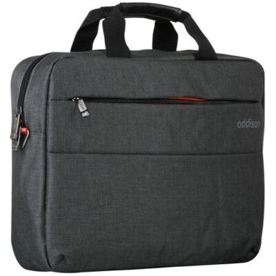 Addison 307014 Sac pour ordinateur portable - Gris - 14.1" - Publicité Addison 307014 Sac pour ordinateur portable - Gris - 14.1" - Publicité