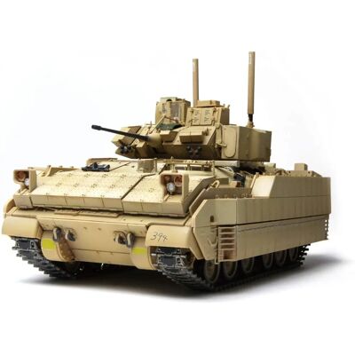 Maquette Meng M2A3 Bradley véhicule de combat d'infanterie avec Busk III - Kit militaire - Publicité Maquette Meng M2A3 Bradley véhicule de combat d'infanterie avec Busk III - Kit militaire - Publicité