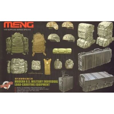 Meng Modern US Military Load Carrying Equipment - Diorama-Zubehör Meng Modern US Military Load Carrying Equipment - Diorama-Zubehör