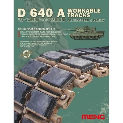 Meng D640 A Militärketten - Maßstab 1:35 Meng D640 A Militärketten - Maßstab 1:35