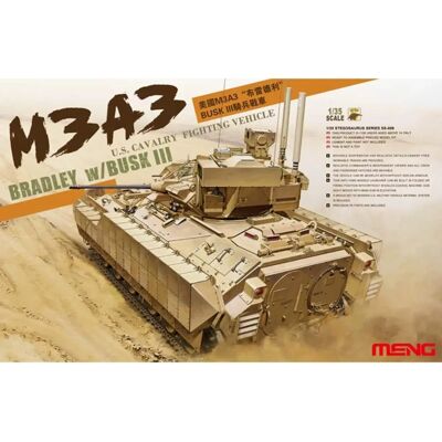 Meng M3A3 Bradley avec BUSK III - Maquette militaire - Publicité Meng M3A3 Bradley avec BUSK III - Maquette militaire - Publicité