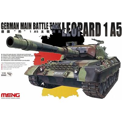 Meng Leopard 1 A5 Militärmodell - Kampfpanzer - Modellbausatz Meng Leopard 1 A5 Militärmodell - Kampfpanzer - Modellbausatz
