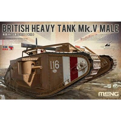 Meng Mk.V Männlich Britischer Schwerer Panzer - Voll Innen - Militärmodellbausatz Meng Mk.V Männlich Britischer Schwerer Panzer - Voll Innen - Militärmodellbausatz