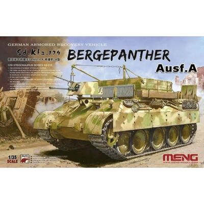 Maquette Militaire Meng Sd.Kfz.179 Bergepanther Ausf.A 1/35 - MMSS-015 - Publicité Maquette Militaire Meng Sd.Kfz.179 Bergepanther Ausf.A 1/35 - MMSS-015 - Publicité