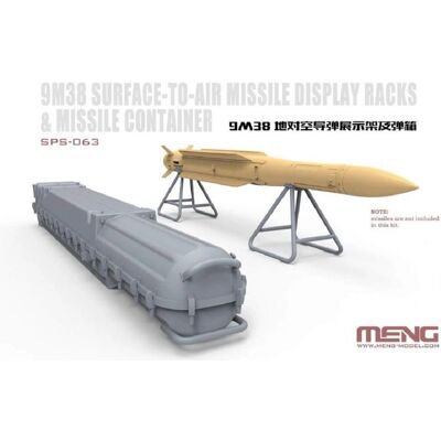 Meng Russische 9M38 SAM Display Rack & Container - Militärmodellbauset Meng Russische 9M38 SAM Display Rack & Container - Militärmodellbauset