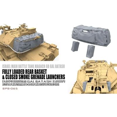 Meng Model Magach 6B GAL BATASH Israelischer MBT Rückenskorb & Granatwerfer - Modellbausatz Meng Model Magach 6B GAL BATASH Israelischer MBT Rückenskorb & Granatwerfer - Modellbausatz