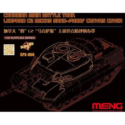 Meng MEXAS Sand-Schutzhaube 1:35 für Kampfpanzerschutz Meng MEXAS Sand-Schutzhaube 1:35 für Kampfpanzerschutz