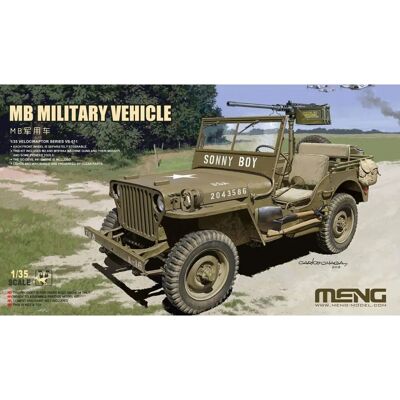 Meng Modell MB Militärfahrzeug 1:35 - Militärmodellbausatz - MengVS-011 Meng Modell MB Militärfahrzeug 1:35 - Militärmodellbausatz - MengVS-011