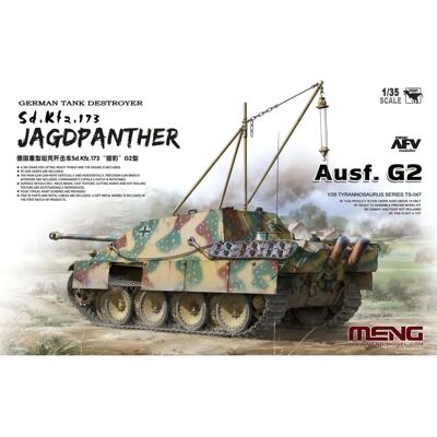 Maquette Meng Sd.Kfz.173 Jagdpanther 1/35 Kit Militaire - Publicité Maquette Meng Sd.Kfz.173 Jagdpanther 1/35 Kit Militaire - Publicité