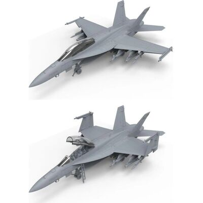 Meng - Boeing F/A-18F - 1/48 - Hornet - Modellbausatz Meng - Boeing F/A-18F - 1/48 - Hornet - Modellbausatz