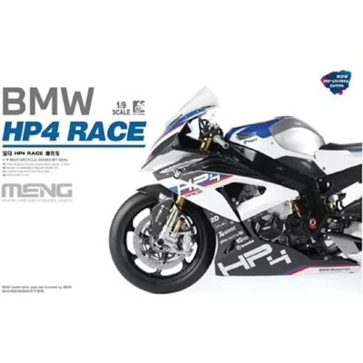 BMW HP4 RACE Modell Motorrad - 1:9 Vorkolorierte Edition - Meng BMW HP4 RACE Modell Motorrad - 1:9 Vorkolorierte Edition - Meng
