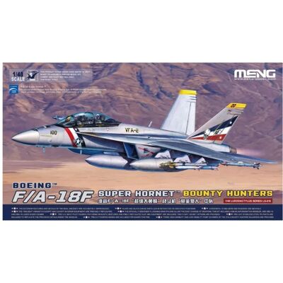 Meng Modell Boeing F/A-18F Super Hornet Bounty Hunters 1:48 - Modellbausatz Meng Modell Boeing F/A-18F Super Hornet Bounty Hunters 1:48 - Modellbausatz