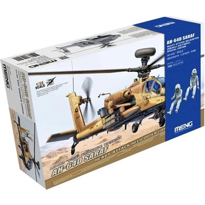 Modello Meng AH-64D Saraf Heavy Attack Helicopter - 1/35 - Modellini di elicotteri Modello Meng AH-64D Saraf Heavy Attack Helicopter - 1/35 - Modellini di elicotteri