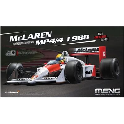 Meng McLaren MP4/4 1988 Modellauto-Set - Maßstab 1:24 Meng McLaren MP4/4 1988 Modellauto-Set - Maßstab 1:24
