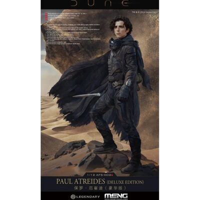 Meng AFS-002s Dune Paul Atreides Figur Deluxe 1:12 - Figur Meng AFS-002s Dune Paul Atreides Figur Deluxe 1:12 - Figur