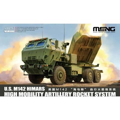 Meng M142 HIMARS Hochmobil Artillerieraketen Modellbausatz Meng M142 HIMARS Hochmobil Artillerieraketen Modellbausatz