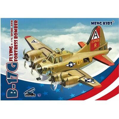 Maquette Boeing B-17G Flying Fortress Bomber Meng Série Caricature - Publicité Maquette Boeing B-17G Flying Fortress Bomber Meng Série Caricature - Publicité