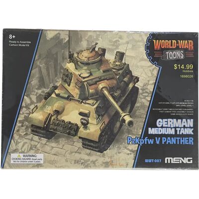 Kit Militaire Meng Pz.Kpfw.V Panther - Modèle WWII - Publicité Kit Militaire Meng Pz.Kpfw.V Panther - Modèle WWII - Publicité