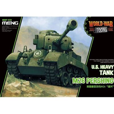 Meng Schwerer Panzer M26 Pershing Militärmodell - WW2 Serie Meng Schwerer Panzer M26 Pershing Militärmodell - WW2 Serie