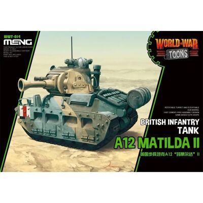 Meng A12 Matilda II Militärmodell - Infanterietank Meng A12 Matilda II Militärmodell - Infanterietank