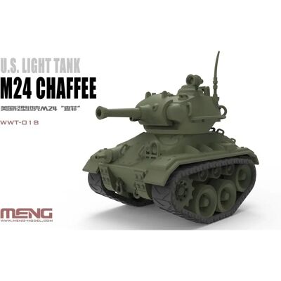 Meng Modellbausatz US Leichter Panzer M24 Chaffee - Cartoon Modell Meng Modellbausatz US Leichter Panzer M24 Chaffee - Cartoon Modell