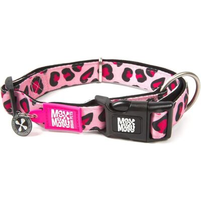 Max & Molly Leopard Pink Halsband - Smart ID Hundezubehör Max & Molly Leopard Pink Halsband - Smart ID Hundezubehör