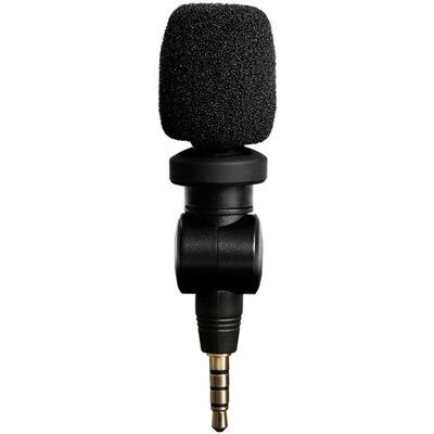 Microphone Saramonic i-Mic Noir pour téléphone - Microphone, Téléphone, Noir - Publicité Microphone Saramonic i-Mic Noir pour téléphone - Microphone, Téléphone, Noir - Publicité