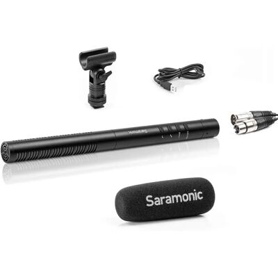 Microphone shotgun Saramonic SR-TM1 - Audio professionnel - Publicité Microphone shotgun Saramonic SR-TM1 - Audio professionnel - Publicité