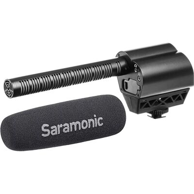 Saramonic Vmic Pro - Microphone supercardioïde pour DSLR et vidéo - Publicité Saramonic Vmic Pro - Microphone supercardioïde pour DSLR et vidéo - Publicité