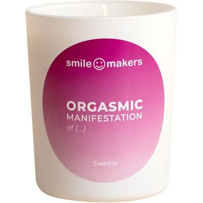 Smile Makers Organic Manifestations Scented Candle - 180g - Erotic Candle Smile Makers Organic Manifestations Scented Candle - 180g - Erotic Candle