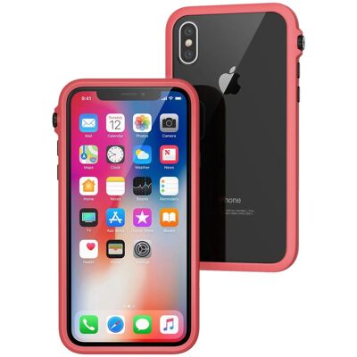 Custodia Impact Rosa Catalyst per iPhone X - Testata a caduta Custodia Impact Rosa Catalyst per iPhone X - Testata a caduta