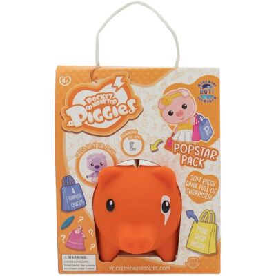 Boti Pockey Money Piggies Spielfigur mit Sparschwein - Popstar Pack Boti Pockey Money Piggies Spielfigur mit Sparschwein - Popstar Pack