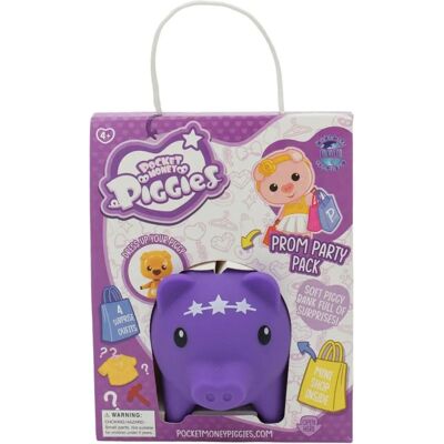 Figurine de piggy Boti Pockey avec tirelire - Prom Party Pack - Publicité Figurine de piggy Boti Pockey avec tirelire - Prom Party Pack - Publicité