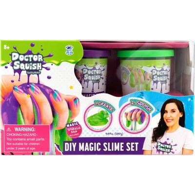 Doctor Squish Grünes und Lila DIY Slime-Set - Schleim & Maker Doctor Squish Grünes und Lila DIY Slime-Set - Schleim & Maker