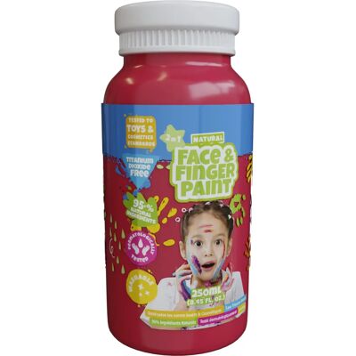Boti - Natural Face & Finger Paint 38586 - Red - 250ml - Paint Boti - Natural Face & Finger Paint 38586 - Red - 250ml - Paint