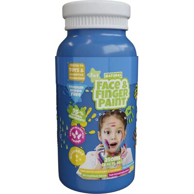 Boti Natürliche Gesichts- & Fingerfarbe Blau - 250ml Boti Natürliche Gesichts- & Fingerfarbe Blau - 250ml