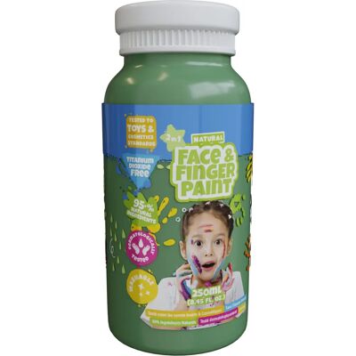 Boti Natürliche Gesichts- und Fingerfarbe - Grün - 250ml Boti Natürliche Gesichts- und Fingerfarbe - Grün - 250ml