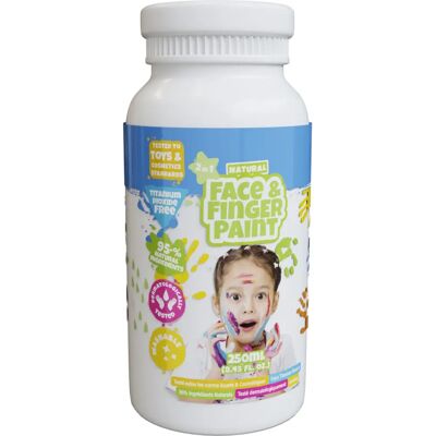 Boti - Natural Face & Finger Paint - 250ml - 2-in-1 - waschbar - Gesichtsmalfarbe Boti - Natural Face & Finger Paint - 250ml - 2-in-1 - waschbar - Gesichtsmalfarbe