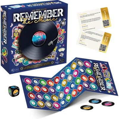 Asmodee Remember the Music All Time Edition - Taal Nederlands - Spelers 2-6 - 30 min - Board game Asmodee Remember the Music All Time Edition - Taal Nederlands - Spelers 2-6 - 30 min - Board game