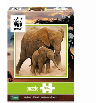 Carletto Deutschland GmbH Ambassadeur - Éléphants 100 Pièces - Publicité Carletto Deutschland GmbH Ambassadeur - Éléphants 100 Pièces - Publicité