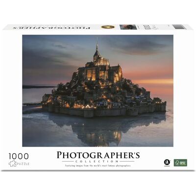 Jensen Mont Saint-Michel Puzzle 1000 Pièces - Puzzle - Publicité Jensen Mont Saint-Michel Puzzle 1000 Pièces - Puzzle - Publicité