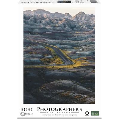 Jensen Badlands-Nationalpark 1000 Pièces - Puzzle - Publicité Jensen Badlands-Nationalpark 1000 Pièces - Puzzle - Publicité