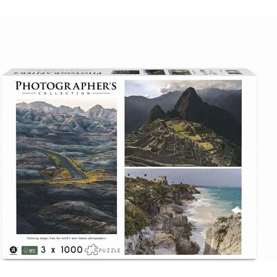 Ambassador Berge Und Klippen 3x1000 Teile Puzzle - Puzzle Ambassador Berge Und Klippen 3x1000 Teile Puzzle - Puzzle