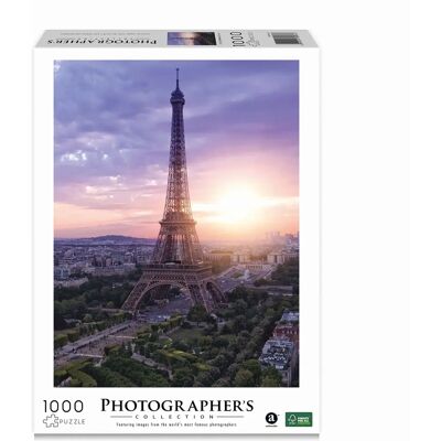Jensen Tour Eiffel Paris 1000 Pièces - Puzzle - Publicité Jensen Tour Eiffel Paris 1000 Pièces - Puzzle - Publicité